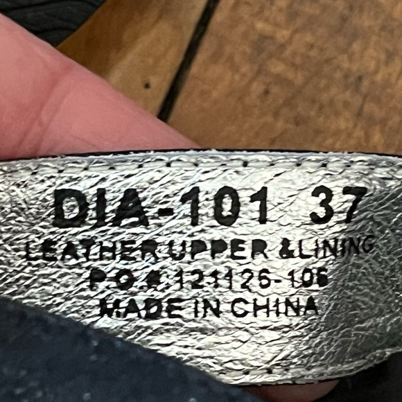 Alegria Daina black shimmer, by PG literally sandals - Picture 5 of 5